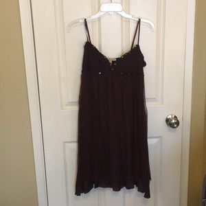 Free People Sequin and Chiffon Dress